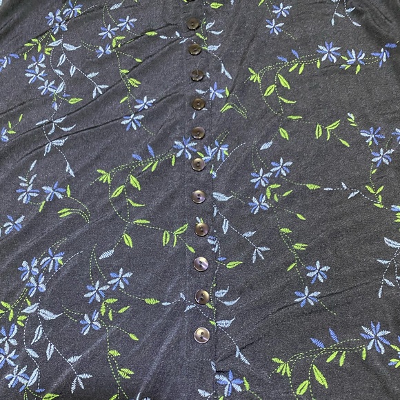 maxi skirt, slit - Picture 3 of 4